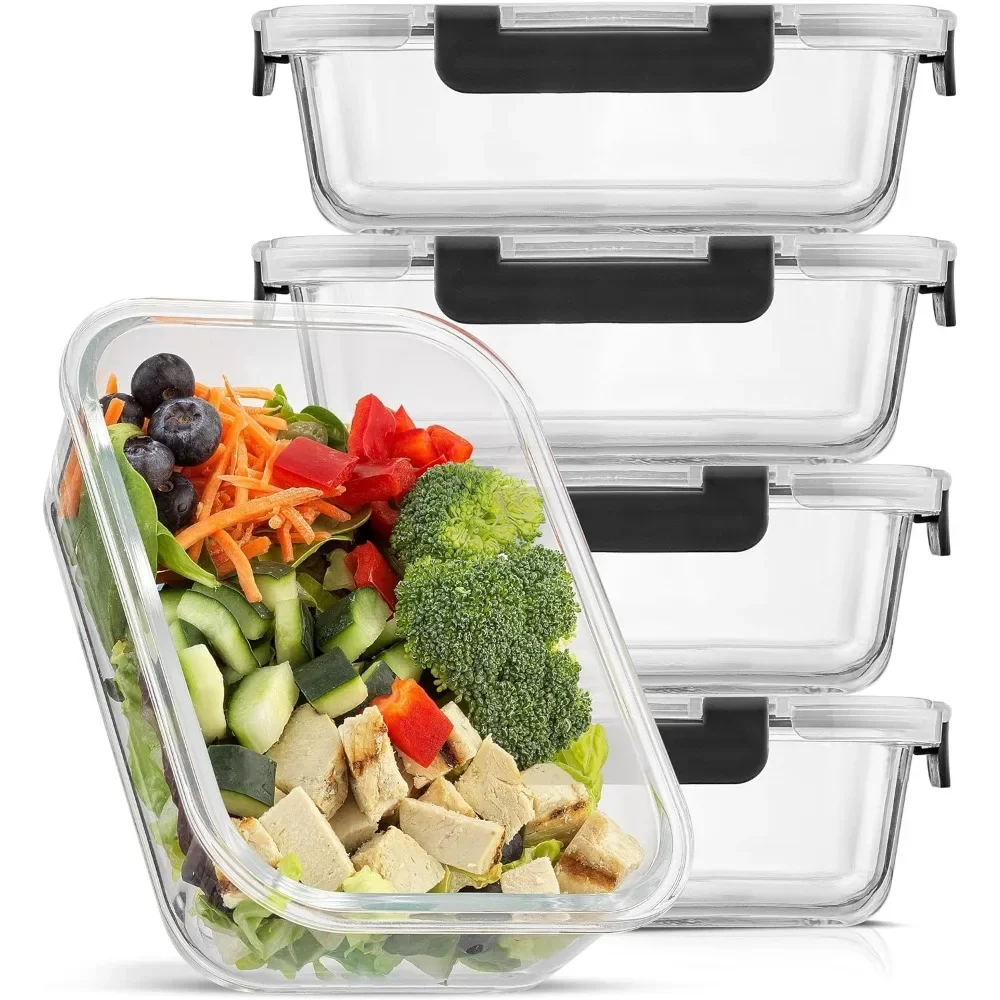 Meal Prep Glass - y Conteneurs de conservation des aliments