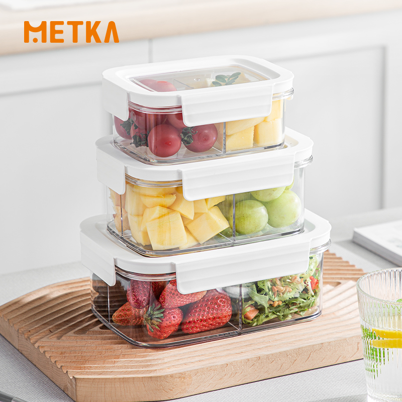 Meal Prep Kits - Boîte à déjeuner à salade Portable,