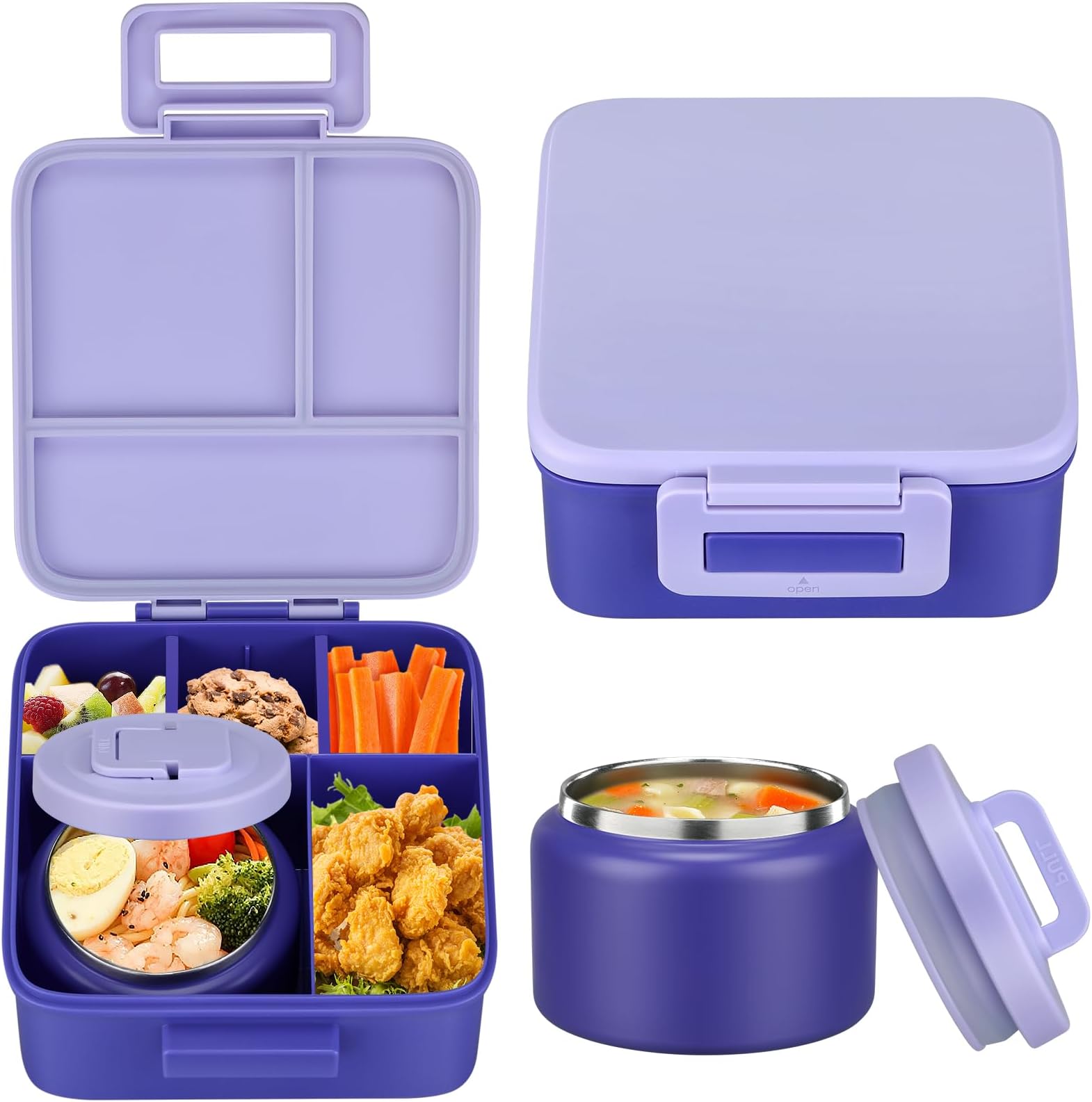 Meal Prep Kits - 1 ensemble de boîtes à lunch