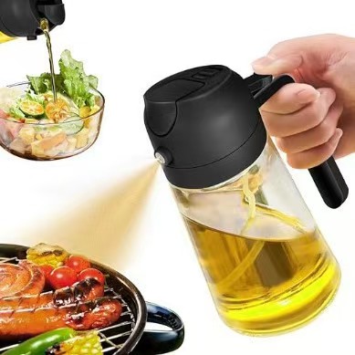 Herb Keeper Bottle - Boîte de pulvérisation d'huile de 470ml