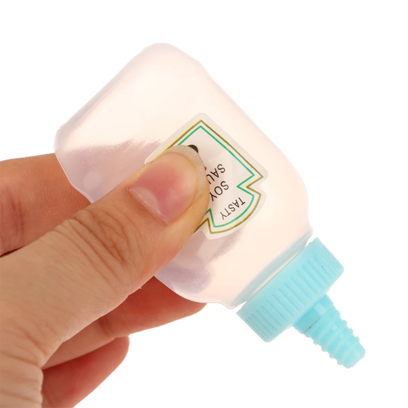 Herb Keeper Bottle - Lot de 4 mini-bouteilles de sauce,