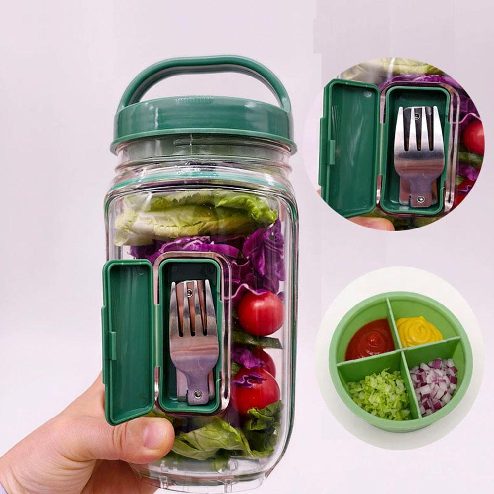 Boîte à salade portable avec f - Meal Prep Container avis et prix