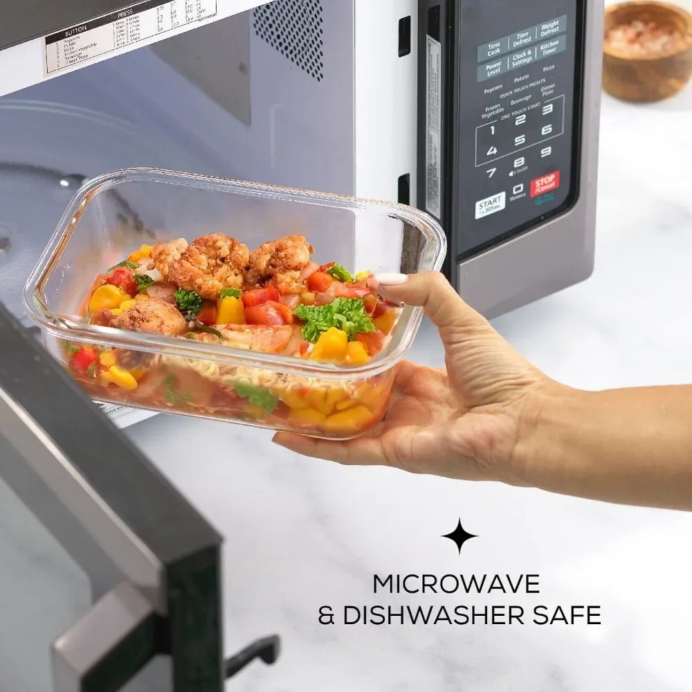 y Conteneurs de conservation d - Meal Prep Glass avis et prix