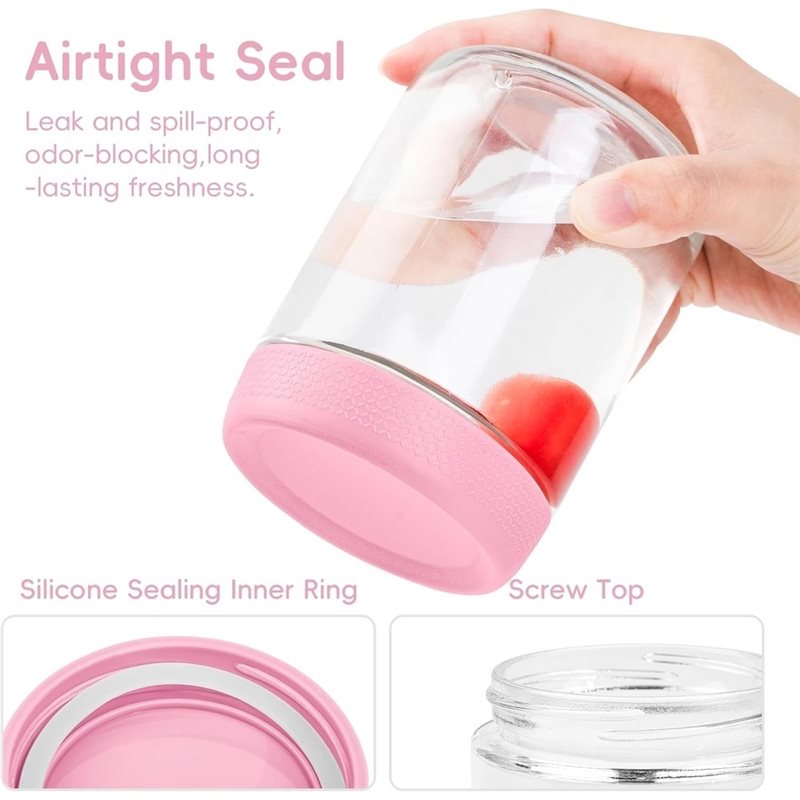 Bocaux en verre A26F avec couv - Meal Prep Glass avis et prix