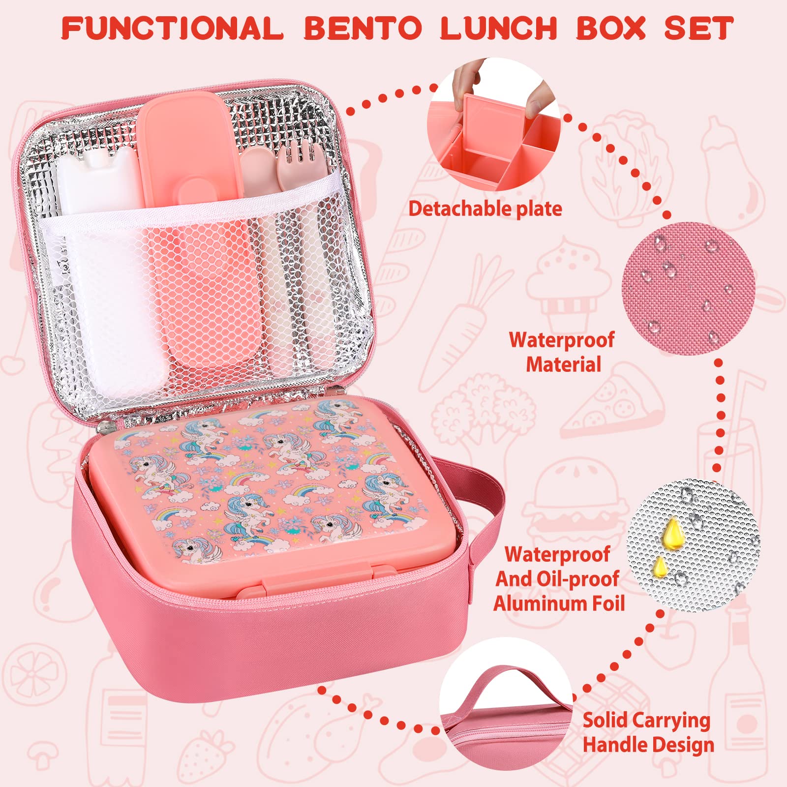 Boîte à déjeuner Bento pour en - Meal Prep Kits avis et prix