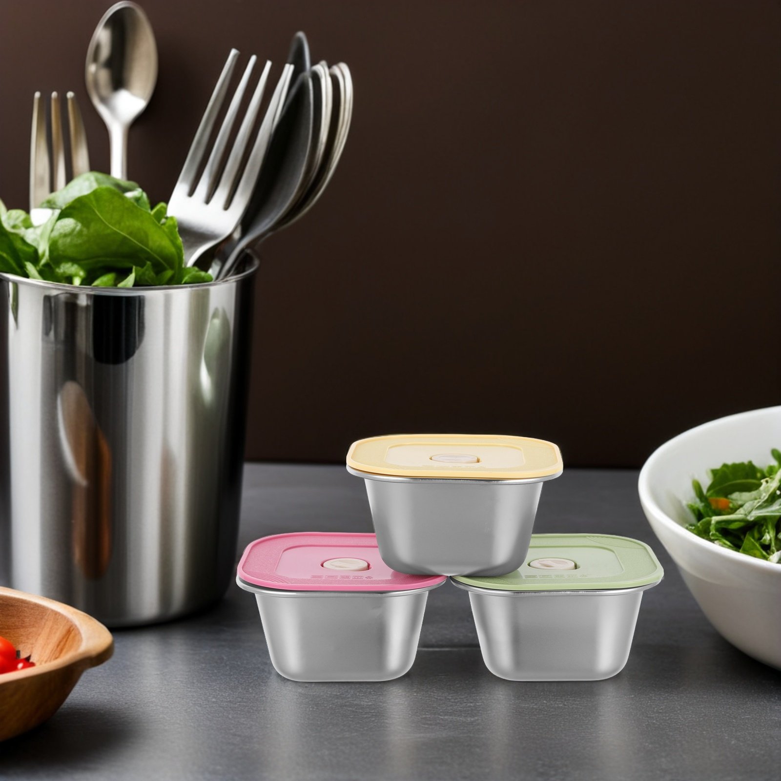 Conteneurs à collation en acie - Meal Prep Container avis et prix