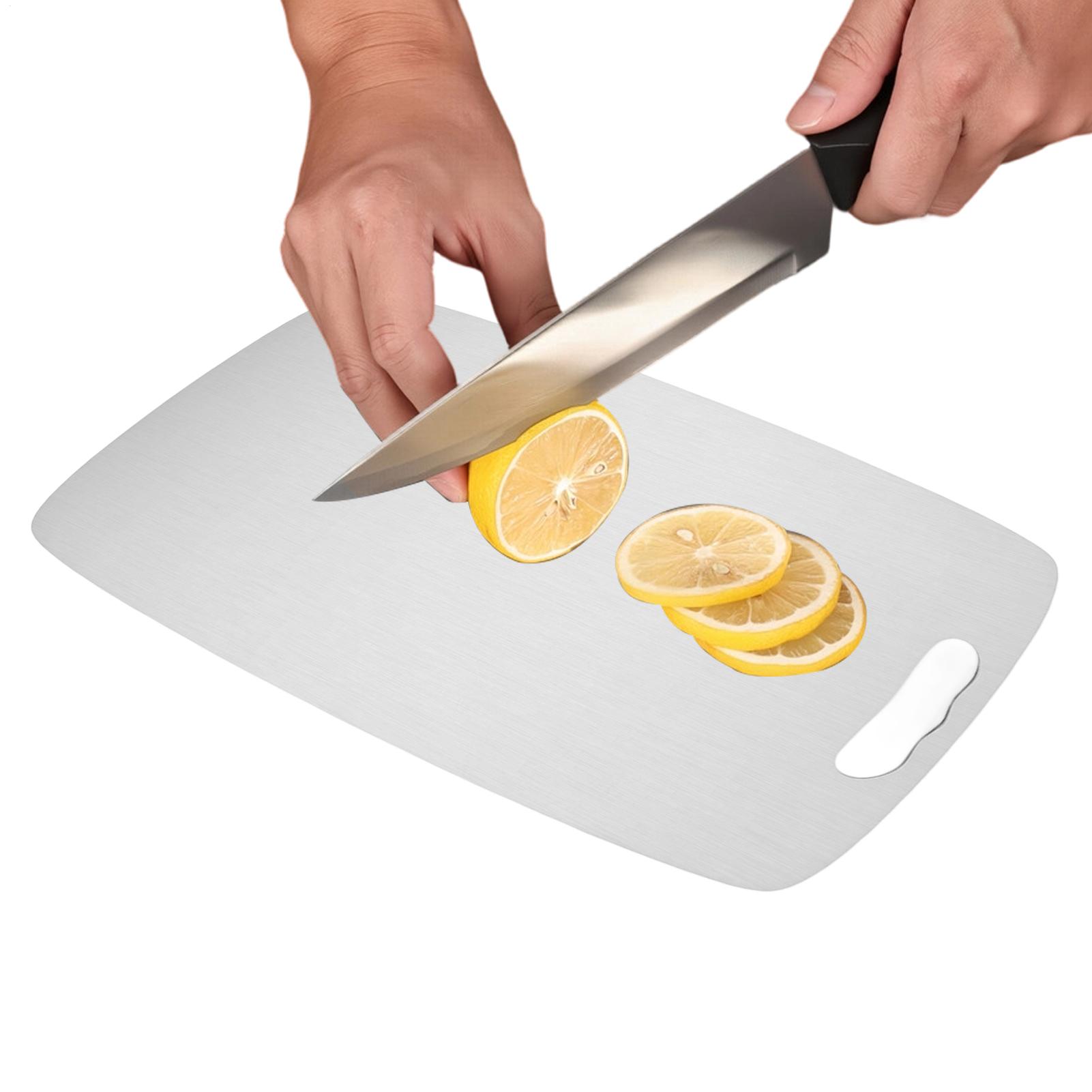 Planche à découper en acier in - Meal Prep With Chicken avis et prix
