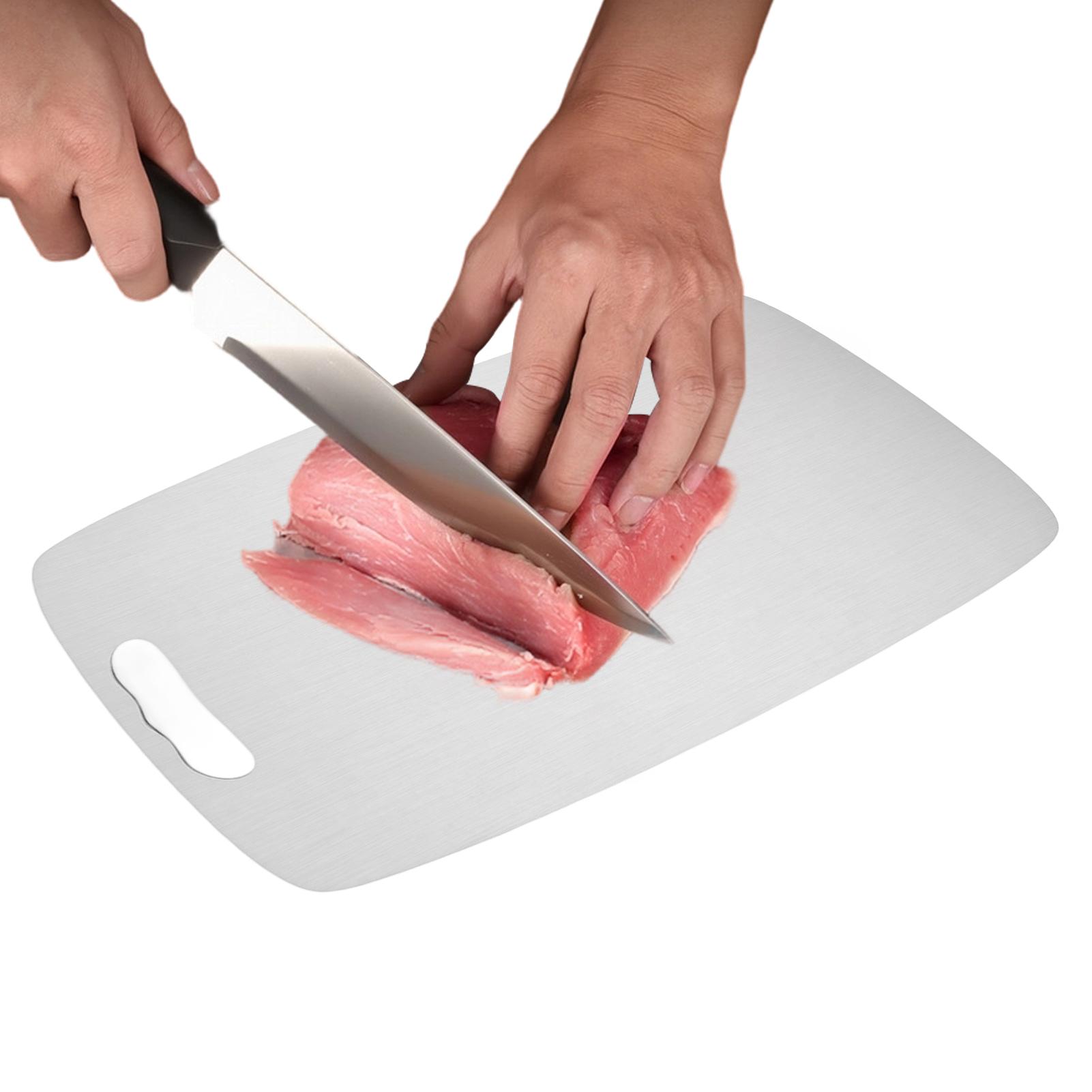 Planche à découper en acier in - Meal Prep With Chicken avis et prix