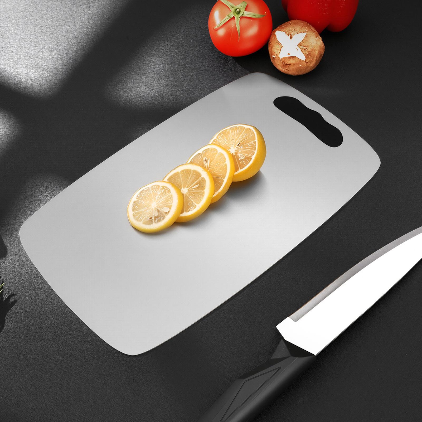 Planche à découper en acier in - Meal Prep With Chicken avis et prix