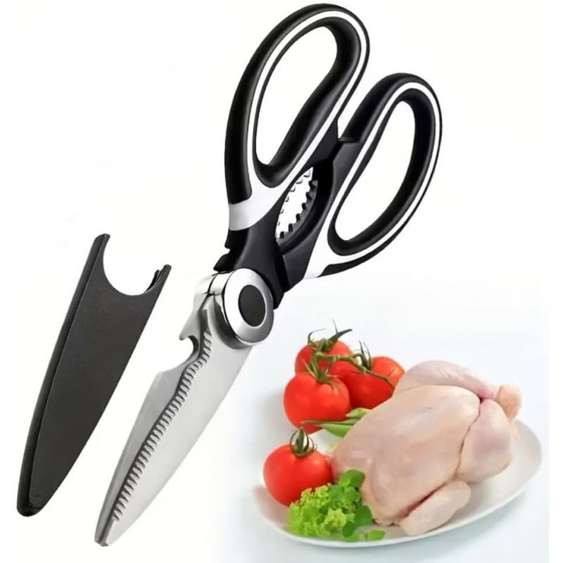 Ciseaux de cuisine en acier in - Meal Prep With Chicken avis et prix