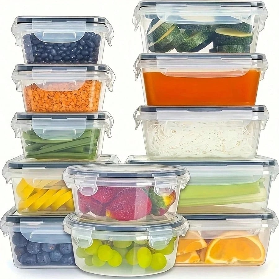 12 boîtes de conservation des  - Meal Prep Glass avis et prix