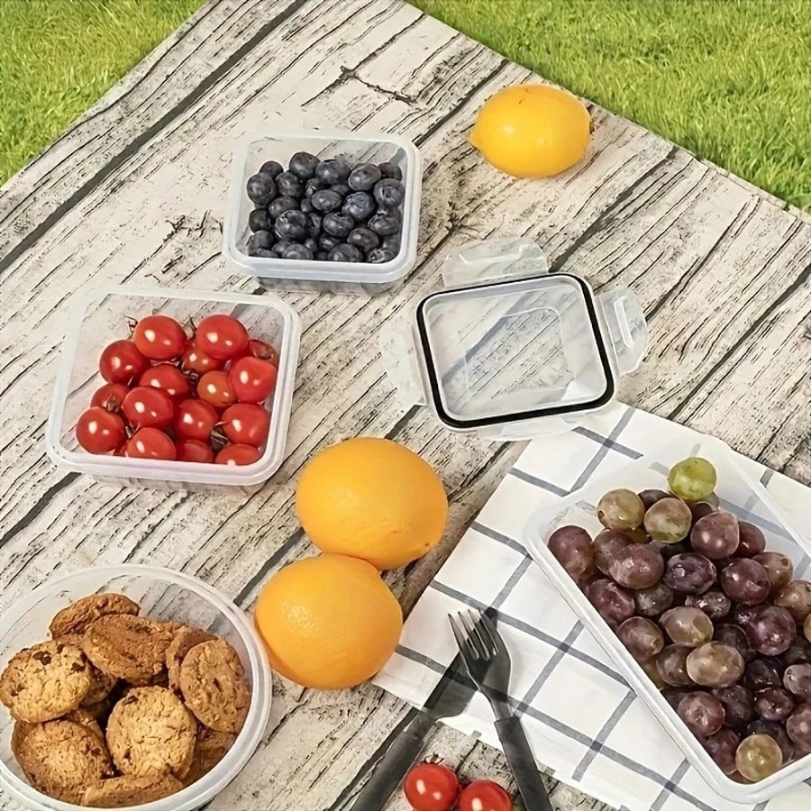12 boîtes de conservation des  - Meal Prep Glass avis et prix