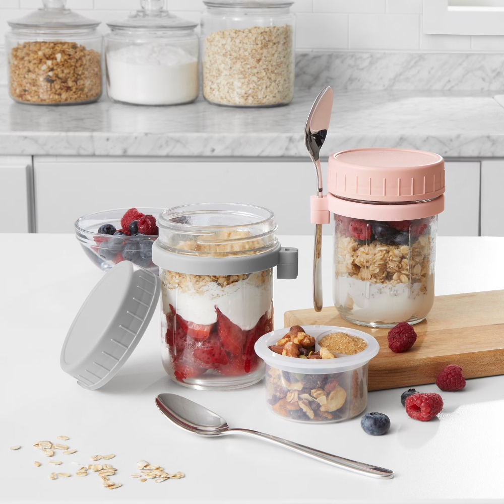 Pot alimentaire portable pour  - Meal Prep Glass avis et prix