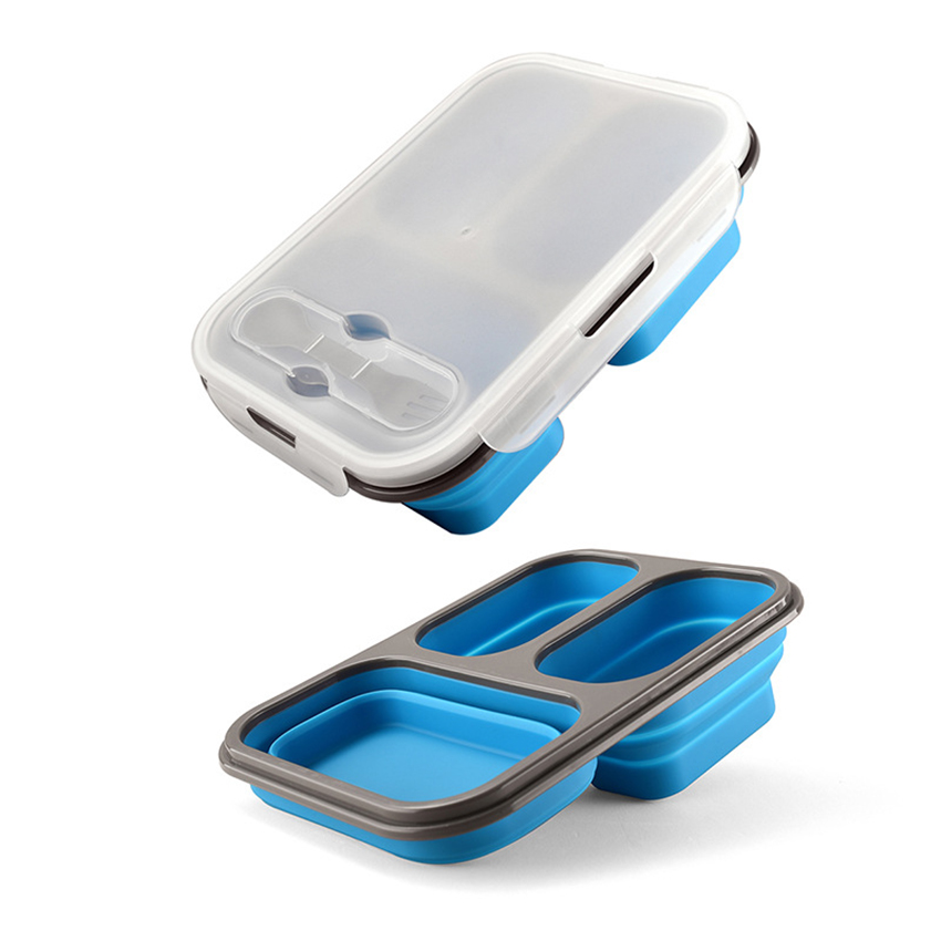 Boîte à déjeuner pliable en Si - Meal Prep Kits avis et prix