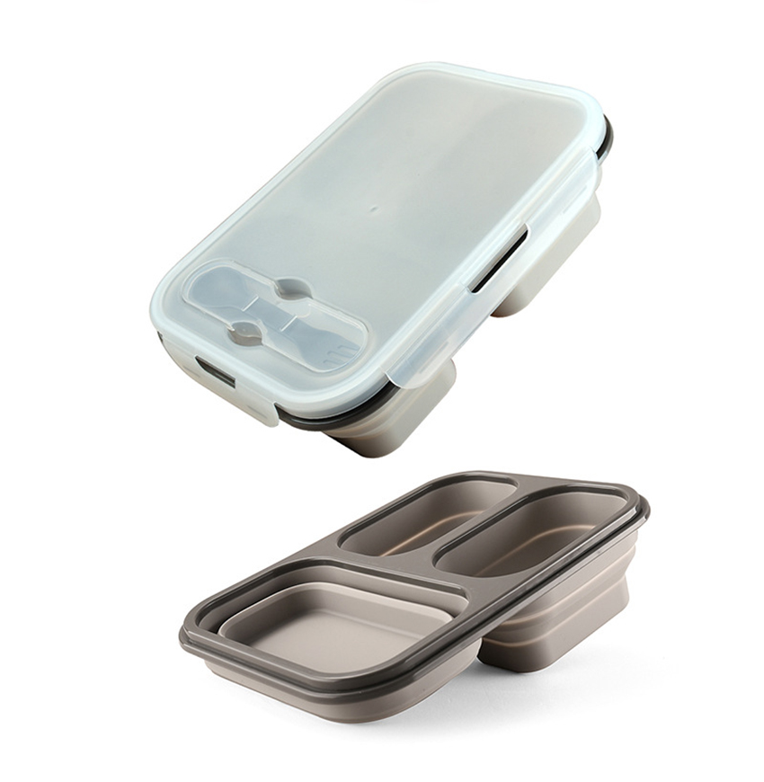 Boîte à déjeuner pliable en Si - Meal Prep Kits avis et prix