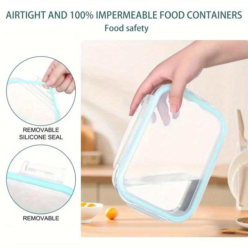 16 contenants en verre herméti - Meal Prep Glass avis et prix