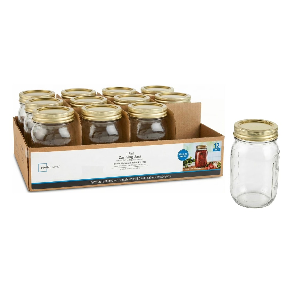 Bocaux Mason de 16 oz, bocaux  - Meal Prep Glass avis et prix