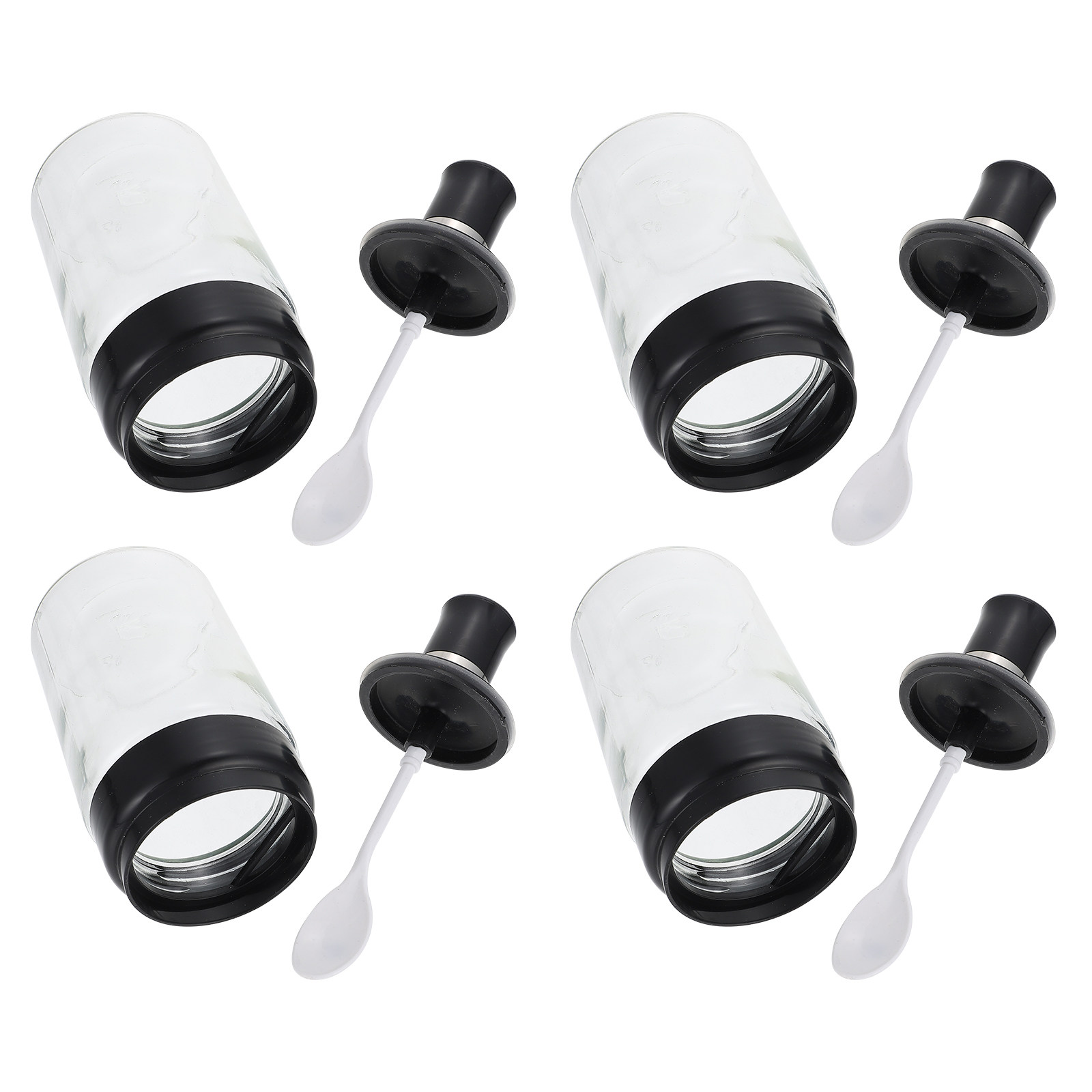Lot de 4 pots à épices en verr - Meal Prep Glass avis et prix