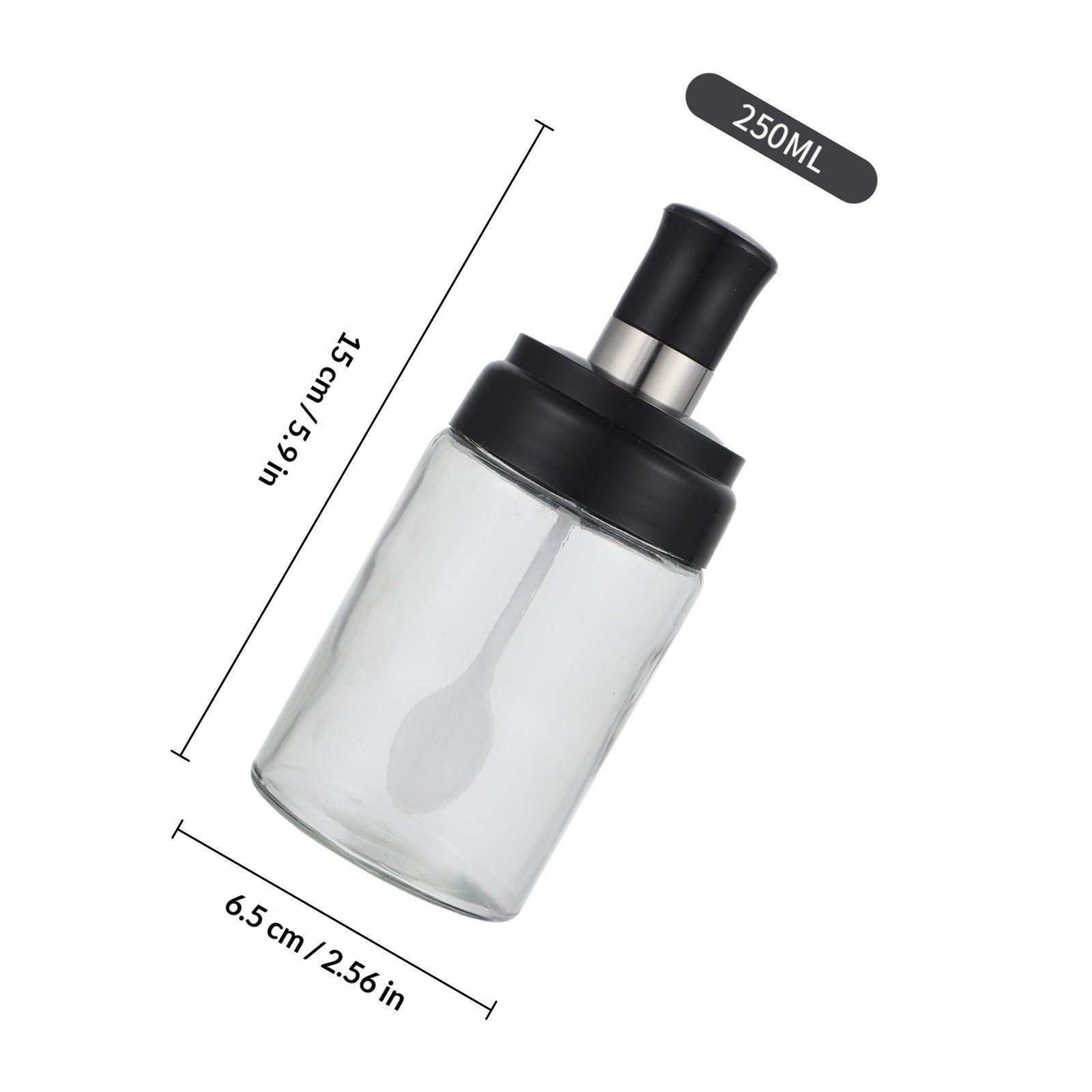 Lot de 4 pots à épices en verr - Meal Prep Glass avis et prix